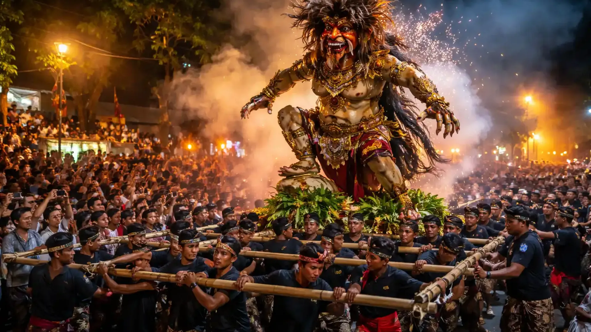 Experience the Ogoh Ogoh Parade in Bali, a Once-in-a-Lifetime Night