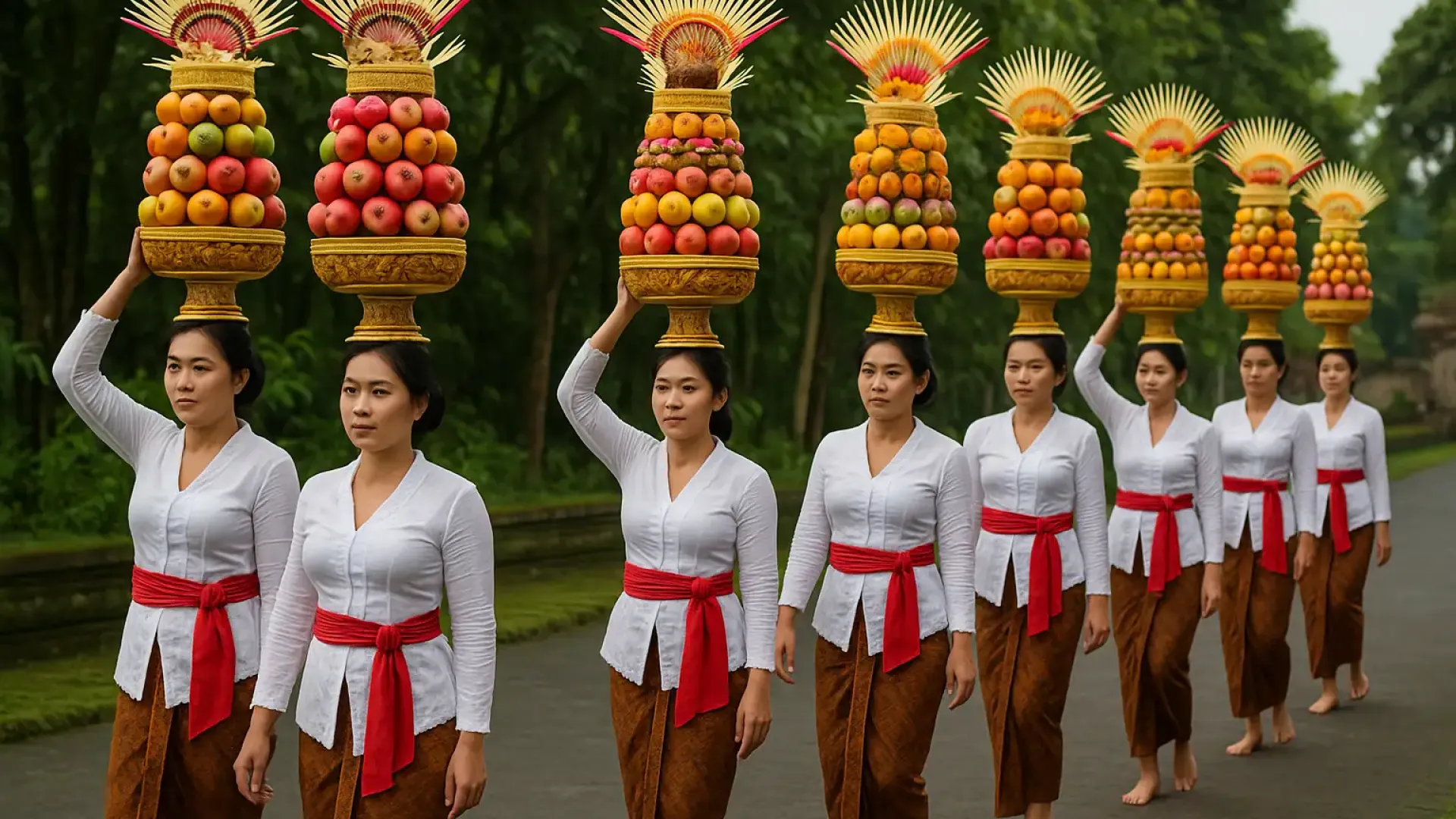 Gebogan: Meaning, Structure, and Philosophy in Balinese Hindu Offerings