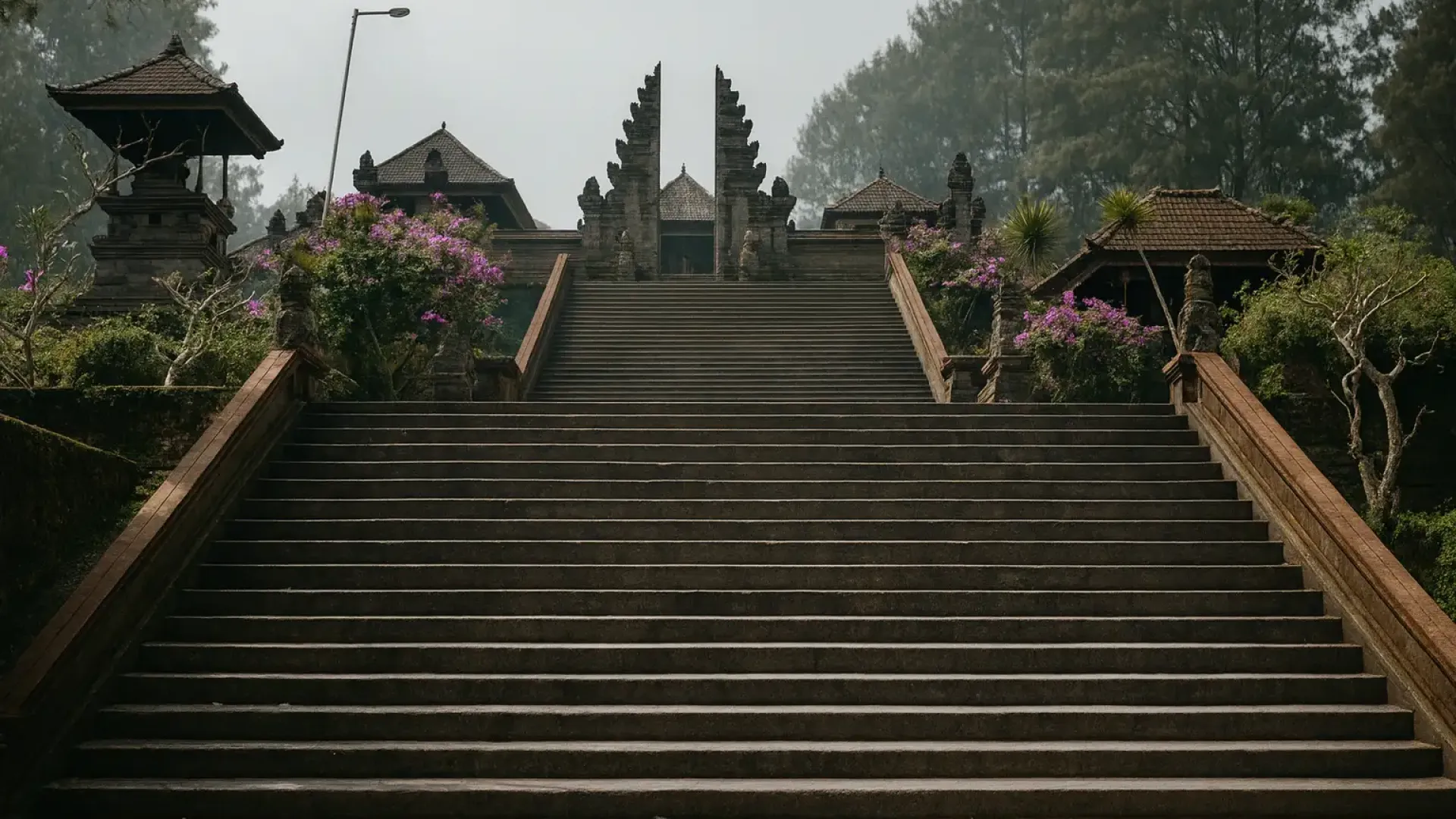 Most travelers reach the temple via the main Kintamani road near Penelokan, which provides direct access to the caldera ridge and panoramic views of Mount Batur and Lake Batur.