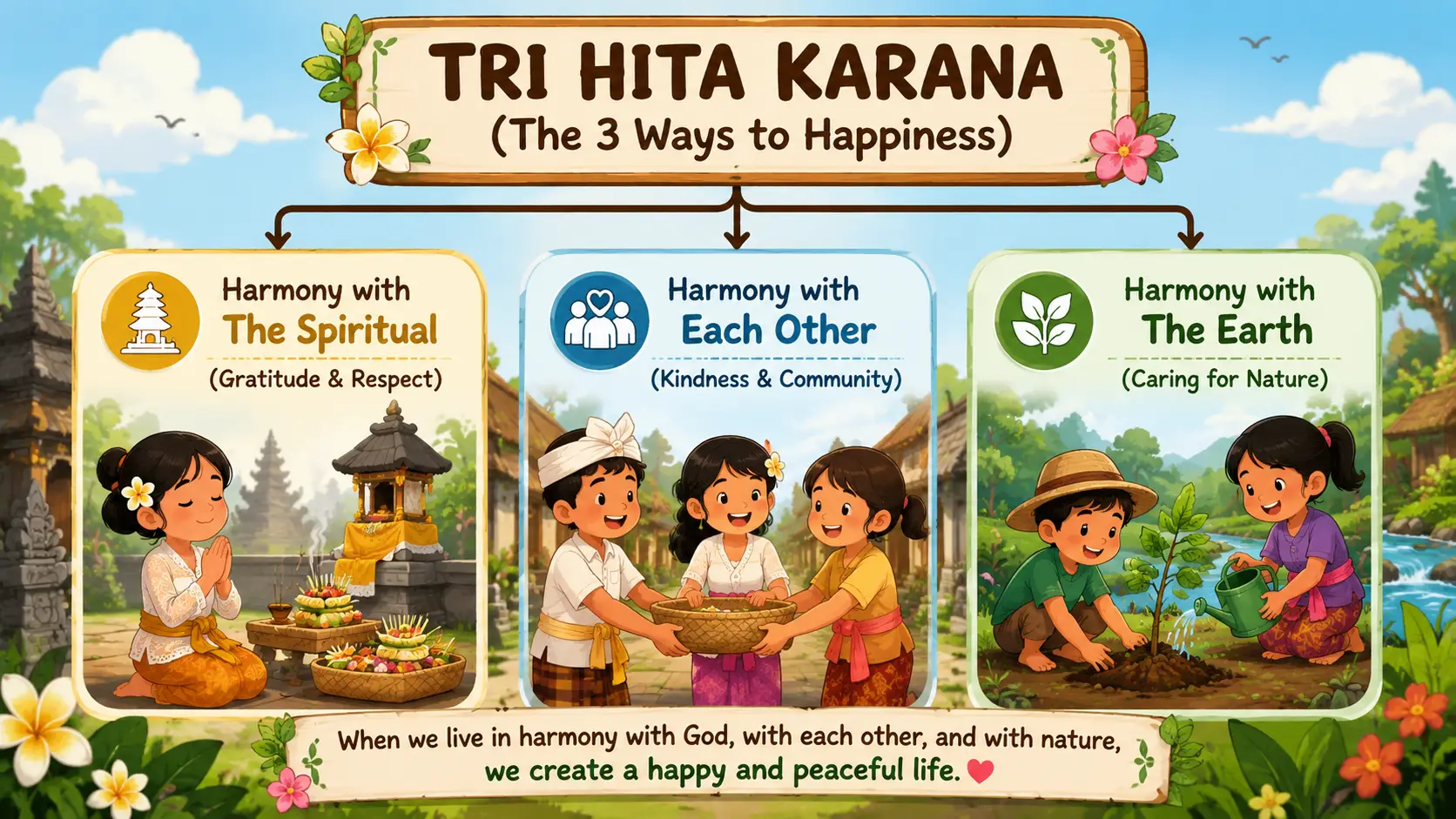Tri Hita Karana For Kids