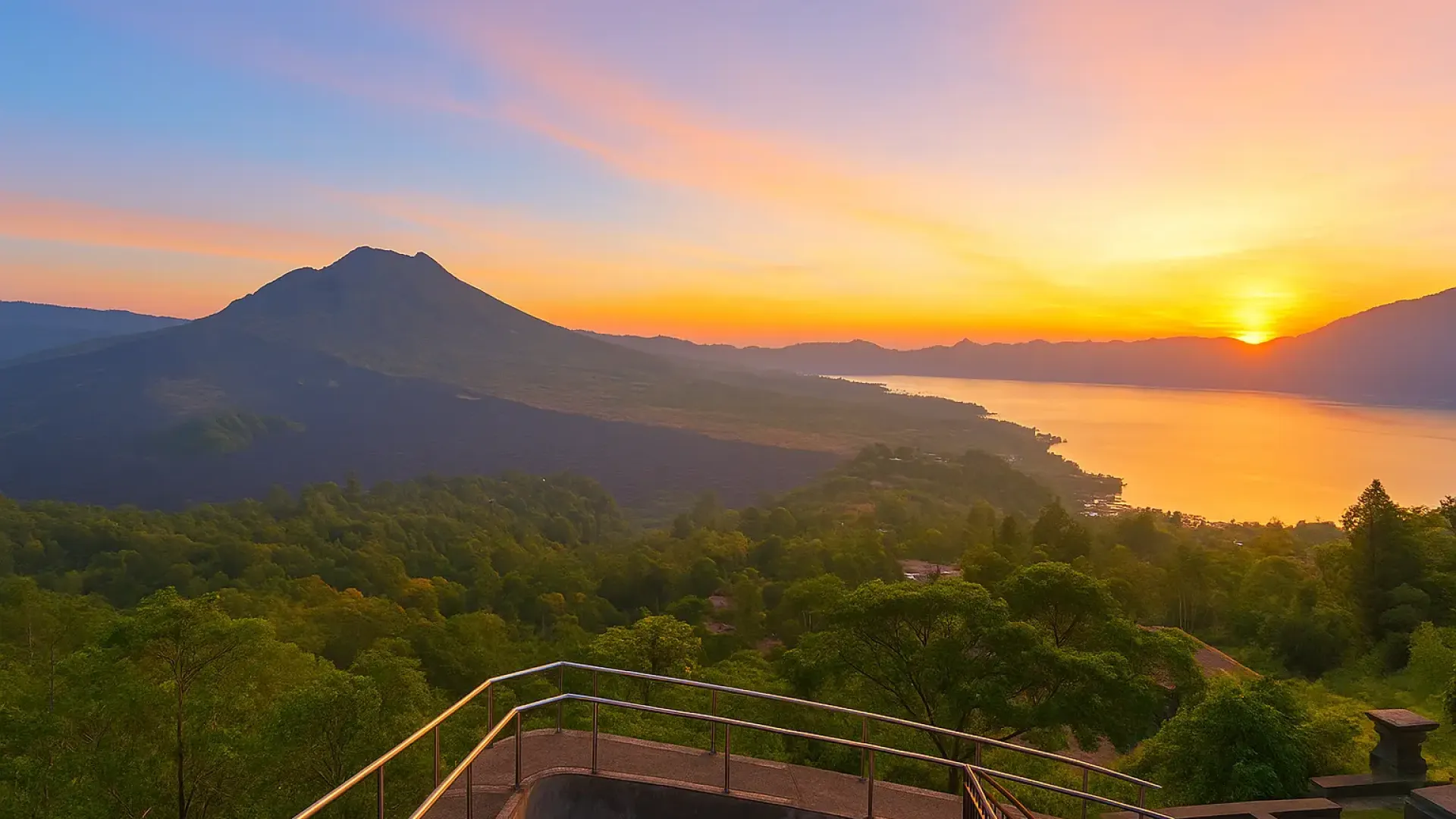 Penelokan Kintamani Bali – Best Viewpoint to See Mount and Lake Batur from Above